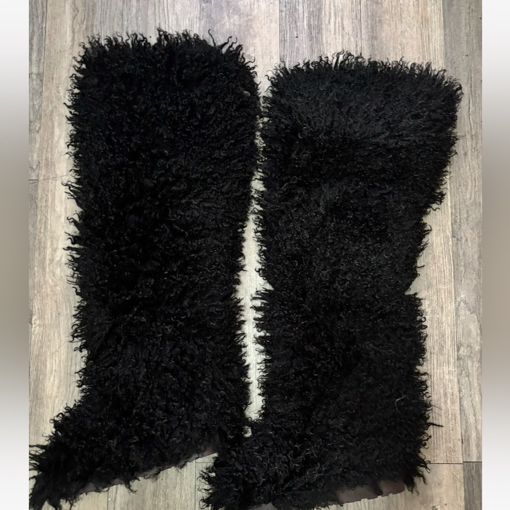Thigh High Mongolian Boots (Wyn Luxe Brand)
